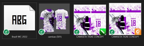 Arte Vetor Template Camisa de InterClasse Tigre Branca e Roxa 2023