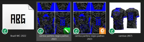 Arte Vetor Template Camisa para InterClasse Pantera Negra Padrão 2023 Azul