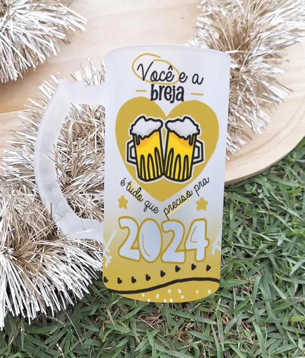 Artes Canecas - Chopp Ano Novo (DKA) PNG