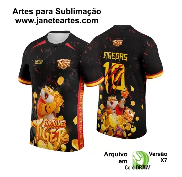 Arte Estampa Camisa Interclasse Tigrinho Mod-167