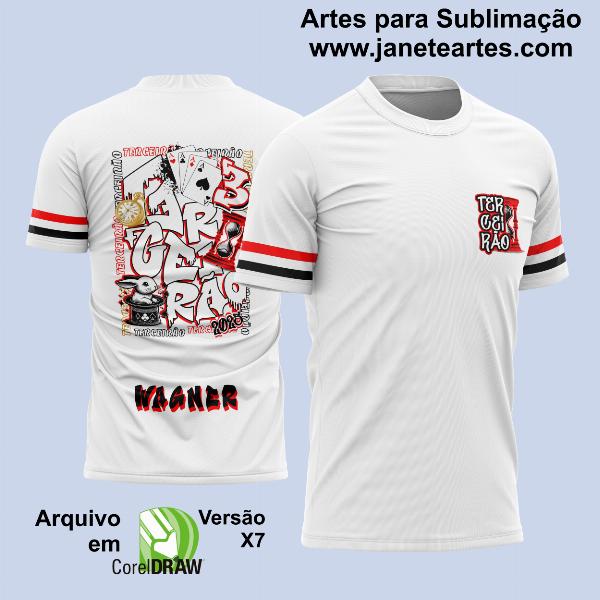 Camisa Terceirão - Arte Vetor - Coelho