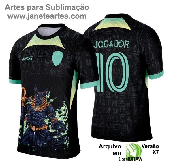 Camisa de Interclasse - Arte Vetor - Anúbis