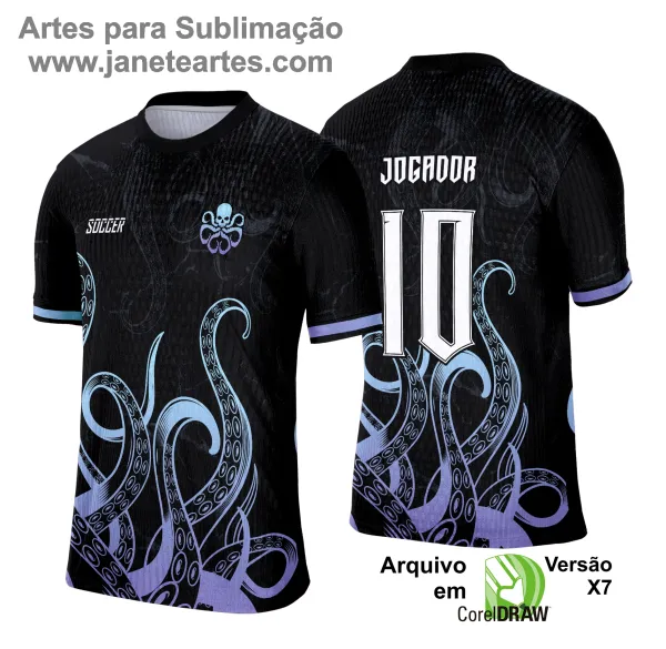 Camisa de Interclasse - Arte Vetor - Polvo