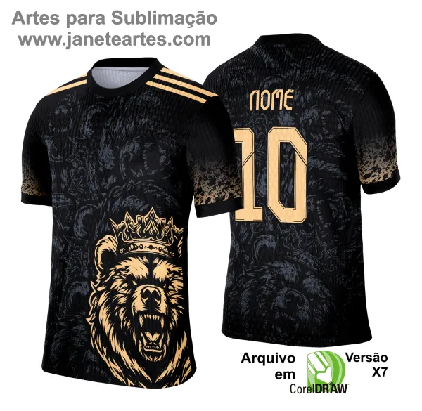 Camisa de Interclasse - Arte Vetor - Urso