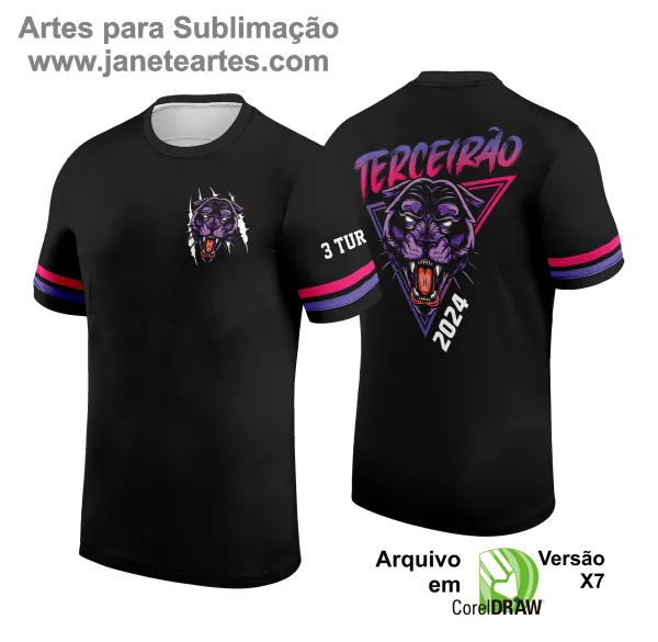 Camisa de Terceirão Personalizada, Camisa Exclusiva Terceirão, Uniforme Escolar Terceirão, Camiseta Criativa Terceirão 2025