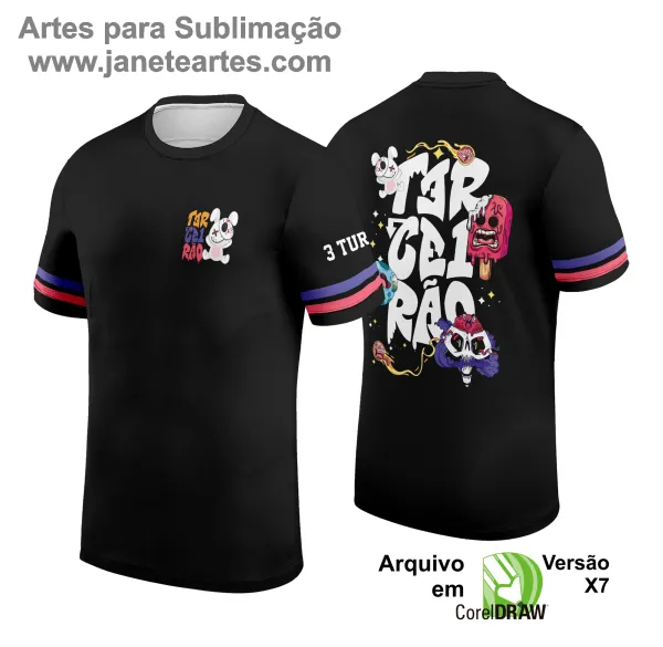 Camisa de Terceirão Personalizada, Camisa Exclusiva Terceirão, Uniforme Escolar Terceirão, Camiseta Criativa Terceirão 2025