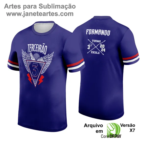 Camisa Formatura Terceirão 2025