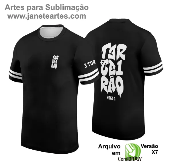 Arte Vetor Camisa de Terceirão 2025