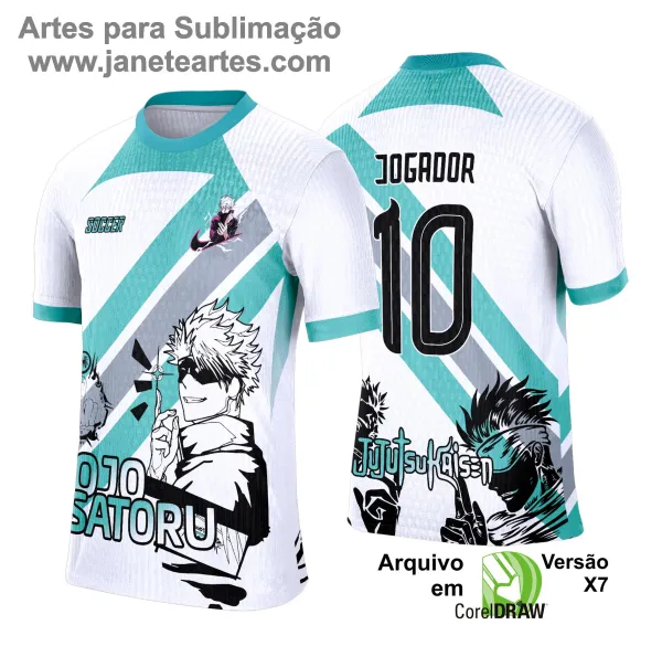 Arte Template Camisa de Interclasse 2025 | Anime