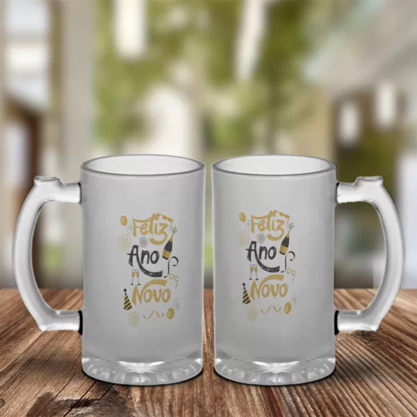 ESTAMPAS ANO NOVO 2 CANECA DE CHOPE Vol 2