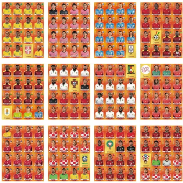 Figurinhas da Copa em PDF - Todas Figurinhas para Imprimir
