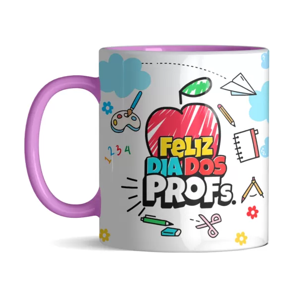 Kit 40 Artes Para Caneca Dia Dos Professores PNG 2023