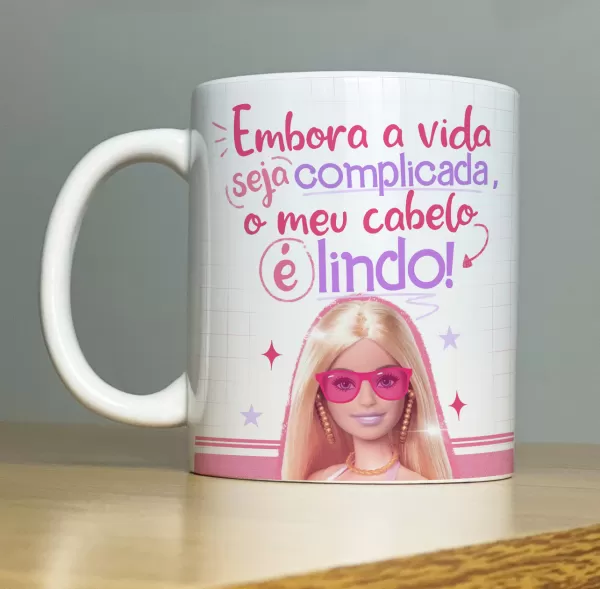 Kit 6 Artes Para Canecas Barbie Debochada 2023