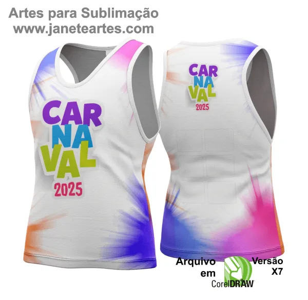 Pack 100 Artes Abadá Carnaval 2025 Editáveis Corel Crd Vol 02