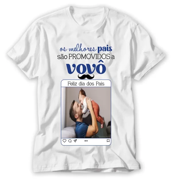 Pacote Arte Estampa Camisa Dia dos Pais 2024 - 2025 v2