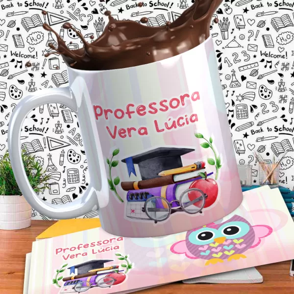 kit 10 Artes Pack Avulso Artes CANECAS Professores 2023 Vol 6 Cdr Editável